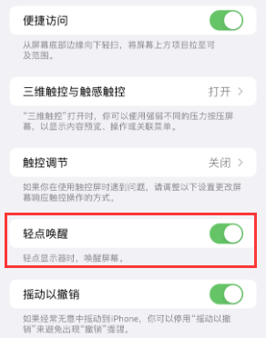 西充苹果授权维修站分享iPhone轻点无法唤醒怎么办