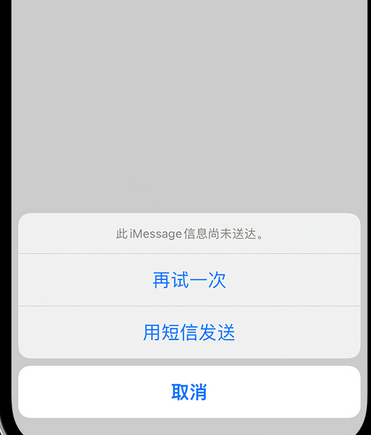 西充apple维修iPhone上无法正常发送iMessage信息